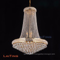 LAITING Dia 90cm Lustre Cristal Vintage Style Lustres Or Foyer Lustre K9 Cristal pour Home Déco LT-17899